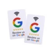 Google kartica - bijela 2 NFC Kartice | Google recenzije | Bijele | Crne