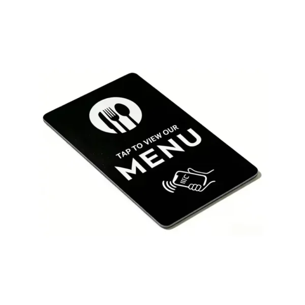 NFC kartica - online meni 2 NFC kartice | Meni (Ugostiteljski objekti)
